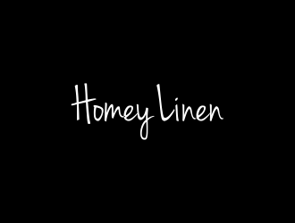Homey Linen logo design by ubai popi