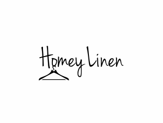 Homey Linen logo design by ubai popi