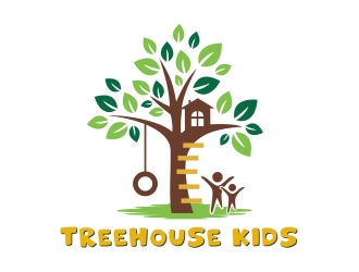Treehouse Kids logo design by ruki
