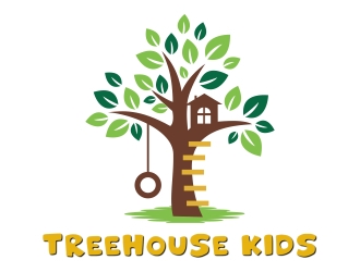 Treehouse Kids logo design by ruki