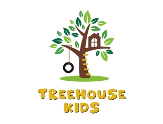 Treehouse Kids logo design by GemahRipah