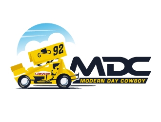 Modern Day Cowboy logo design by fantastic4