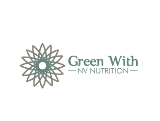 Green With NV Nutrition logo design by serprimero