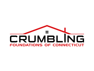 Crumbling Foundations of Connecticut logo design by lexipej