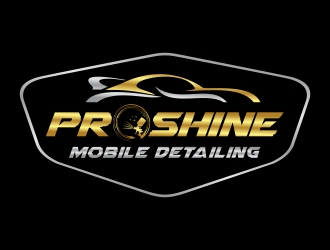 Proshine Mobile Detailing logo design by cikiyunn