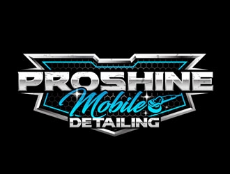 Proshine Mobile Detailing logo design by DreamLogoDesign