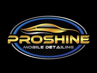 Proshine Mobile Detailing logo design by REDCROW