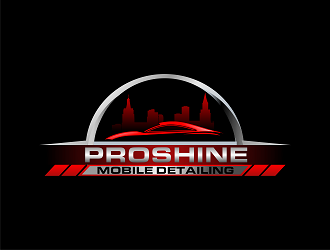 Proshine Mobile Detailing logo design by Republik