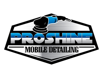 Proshine Mobile Detailing logo design by usashi