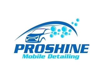 Proshine Mobile Detailing logo design by mckris