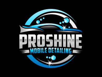 Proshine Mobile Detailing logo design by imagine