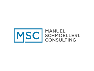 Manuel Schmoellerl Consulting logo design by noviagraphic