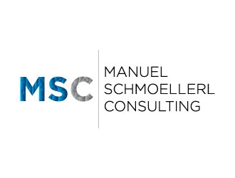 Manuel Schmoellerl Consulting logo design by Erasedink