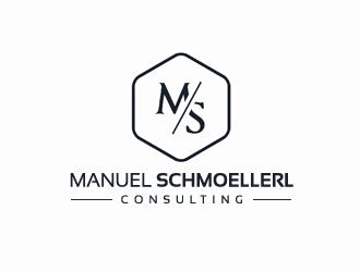 Manuel Schmoellerl Consulting logo design by gilkkj
