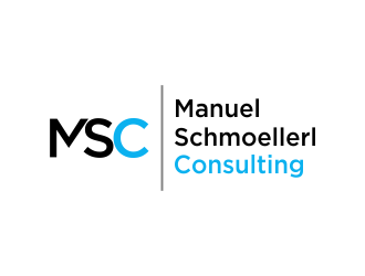 Manuel Schmoellerl Consulting logo design by mikael