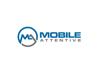 Mobile Attentive logo design by rief