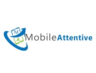 Mobile Attentive logo design by bougalla005