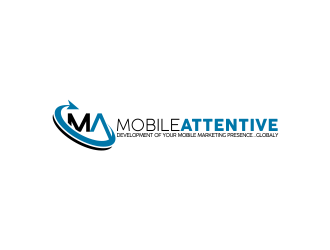 Mobile Attentive logo design by WooW
