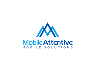 Mobile Attentive logo design by Asani Chie