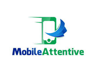 Mobile Attentive logo design by serprimero