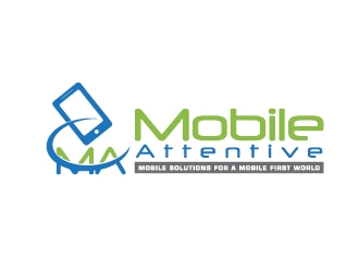 Mobile Attentive logo design by 35mm