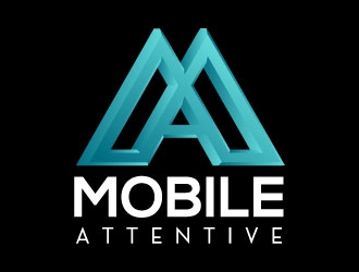 Mobile Attentive logo design by Bunny_designs