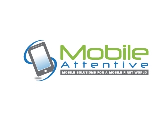 Mobile Attentive logo design by 35mm
