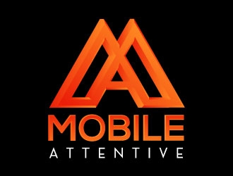 Mobile Attentive logo design by Bunny_designs
