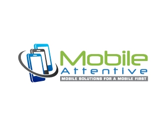 Mobile Attentive logo design by 35mm