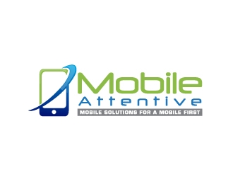 Mobile Attentive logo design by 35mm