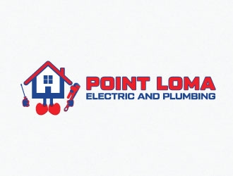 Point Loma Electric and Plumbing logo design by AYATA