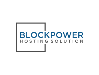 BlockPower Hosting Solution logo design by asyqh