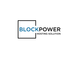 BlockPower Hosting Solution logo design by rief