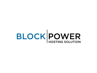 BlockPower Hosting Solution logo design by rief