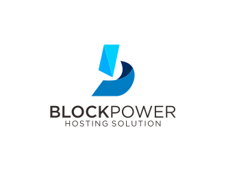 BlockPower Hosting Solution logo design by noviagraphic