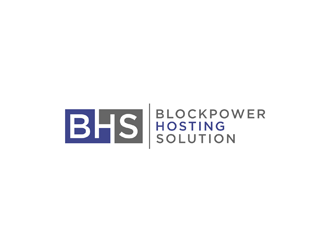BlockPower Hosting Solution logo design by johana