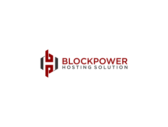 BlockPower Hosting Solution logo design by ammad