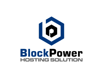 BlockPower Hosting Solution logo design by pakNton