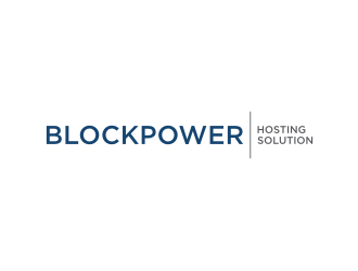 BlockPower Hosting Solution logo design by nurul_rizkon