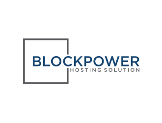 BlockPower Hosting Solution logo design by nurul_rizkon
