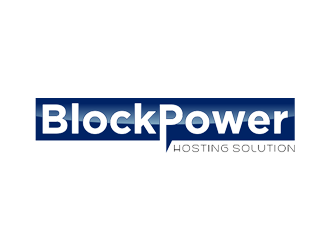 BlockPower Hosting Solution logo design by zeta