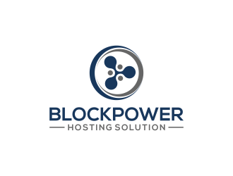 BlockPower Hosting Solution logo design by RIANW