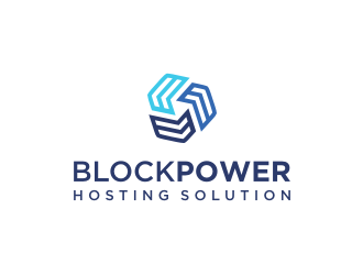 BlockPower Hosting Solution logo design by Asani Chie