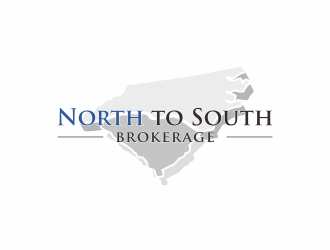 North to South Brokerage logo design by huma