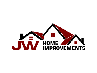JW HOME IMPROVEMENTS   logo design by pakNton