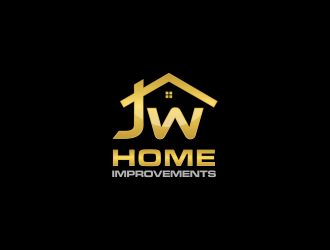 JW HOME IMPROVEMENTS   logo design by ammad