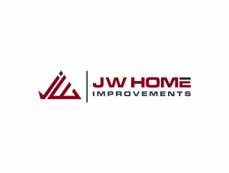 JW HOME IMPROVEMENTS   logo design by ammad