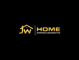 JW HOME IMPROVEMENTS   logo design by ammad