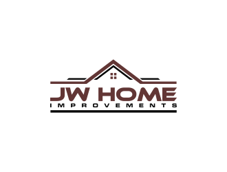 JW HOME IMPROVEMENTS   logo design by oke2angconcept
