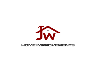 JW HOME IMPROVEMENTS   logo design by ammad